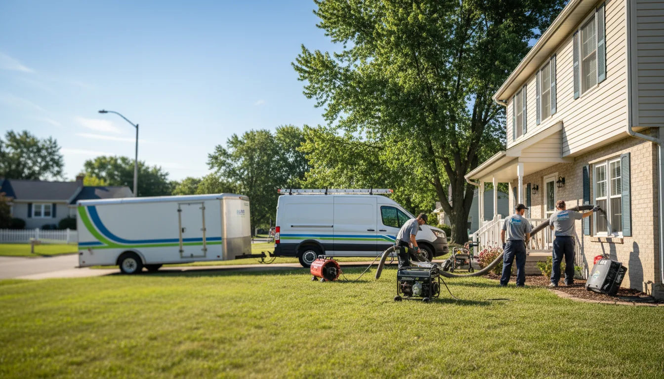 Flooded Basement Restoration And Cleanup With Repair in Gretna, NE near me